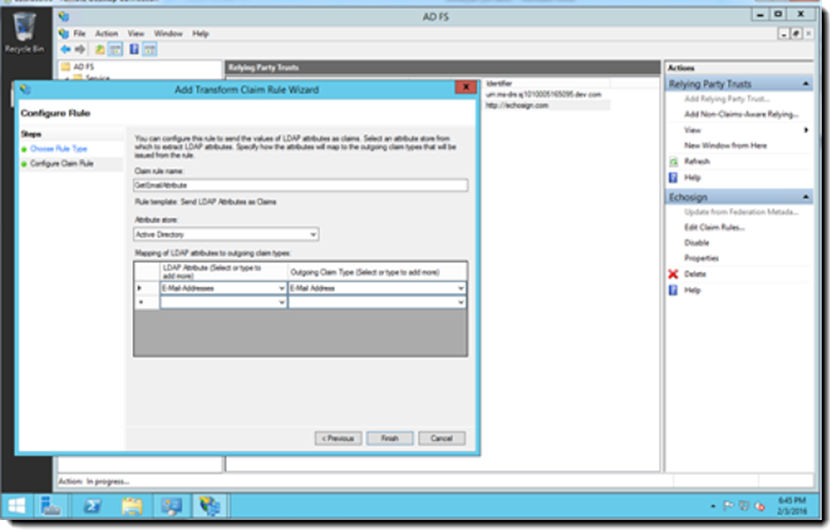 Configure Rule