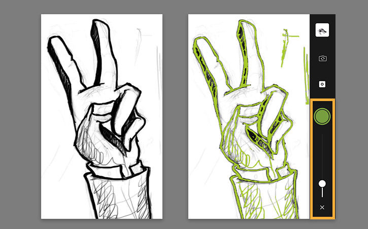 Figure 1: Capture inspiring shapes