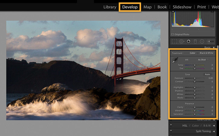 Edit your photos on the desktop