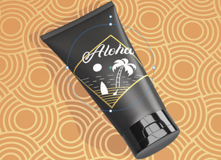 Image applied to the model in Dimension CC