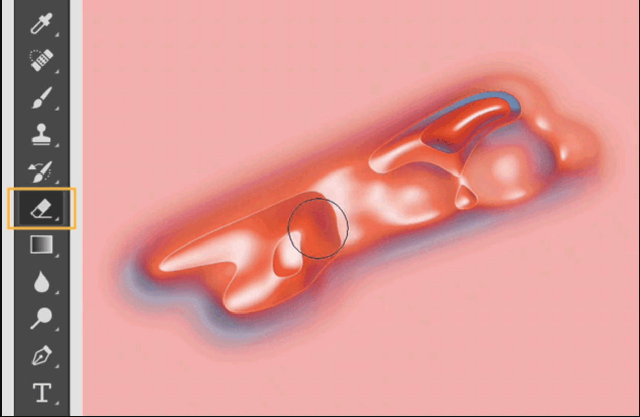 A close-up of a red liquidDescription automatically generated