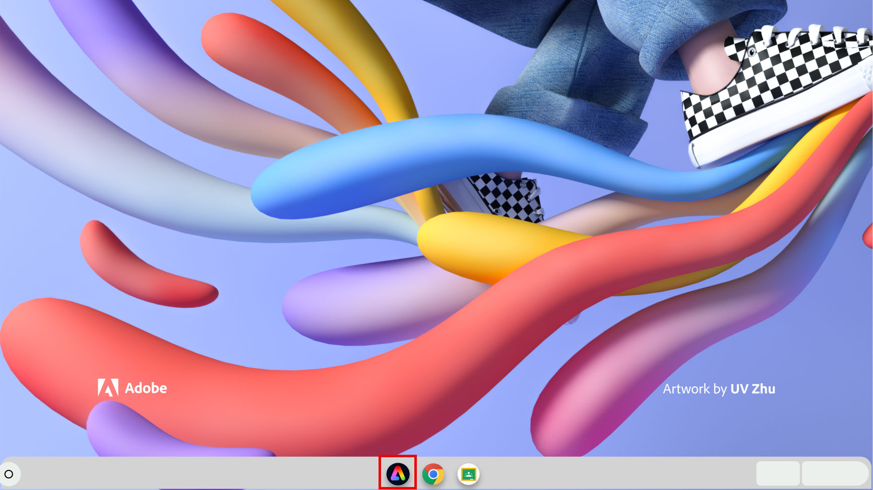 A computer screen shot of a colorful backgroundDescription automatically generated