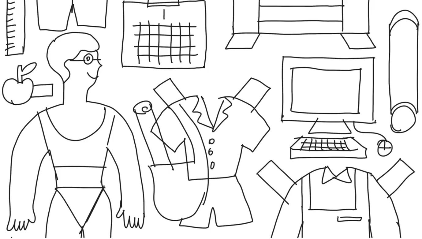 A drawing of two peopleDescription automatically generated