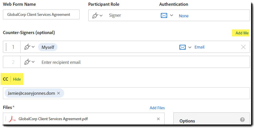 Add counter-signers