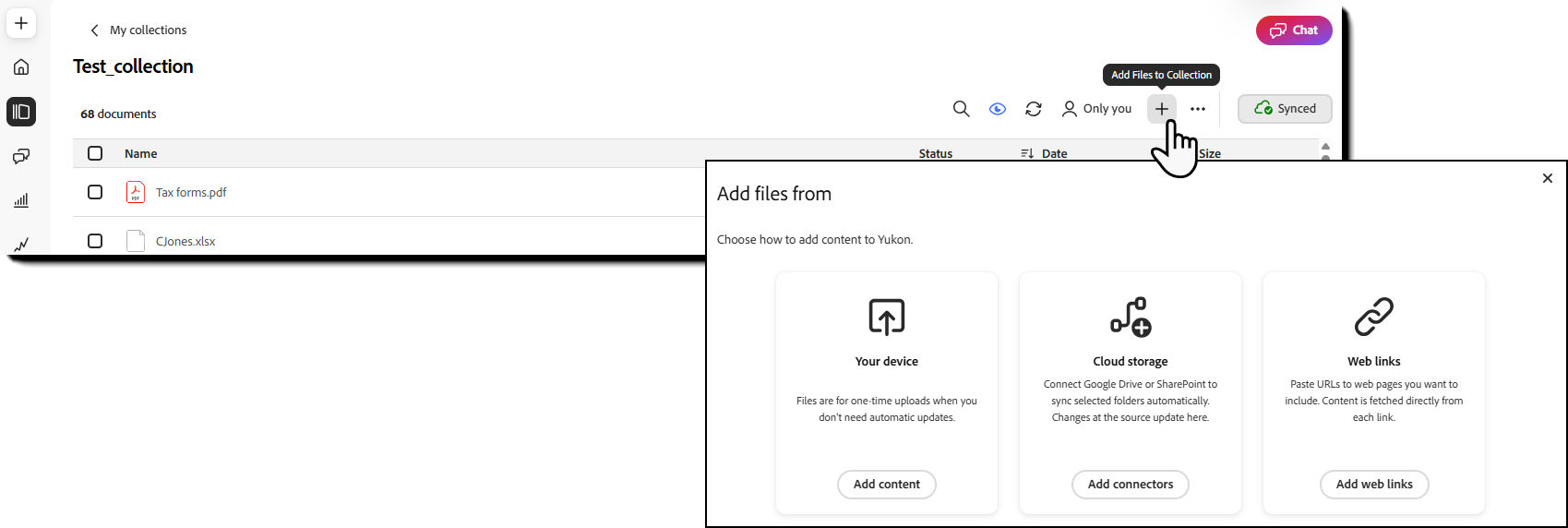 The page thing