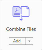 Add to the right pane