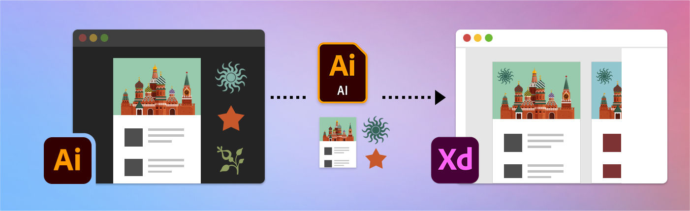 Bringing Illustrator assets into XD