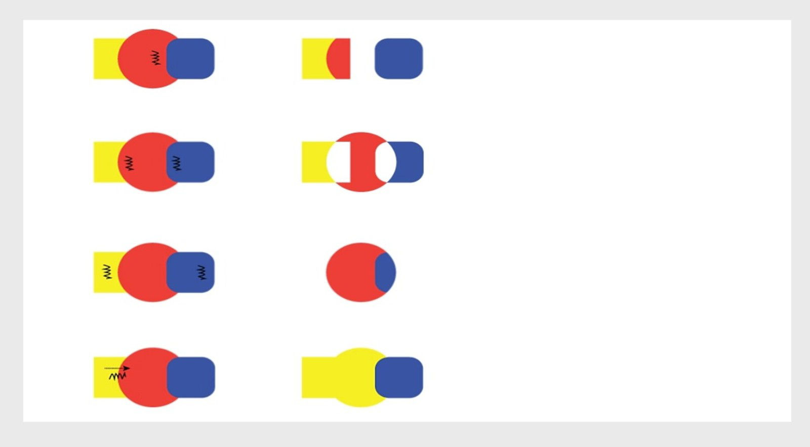 All shapes in a Shaper Group stay editable, even after portions of shapes may have been punched out or merged.