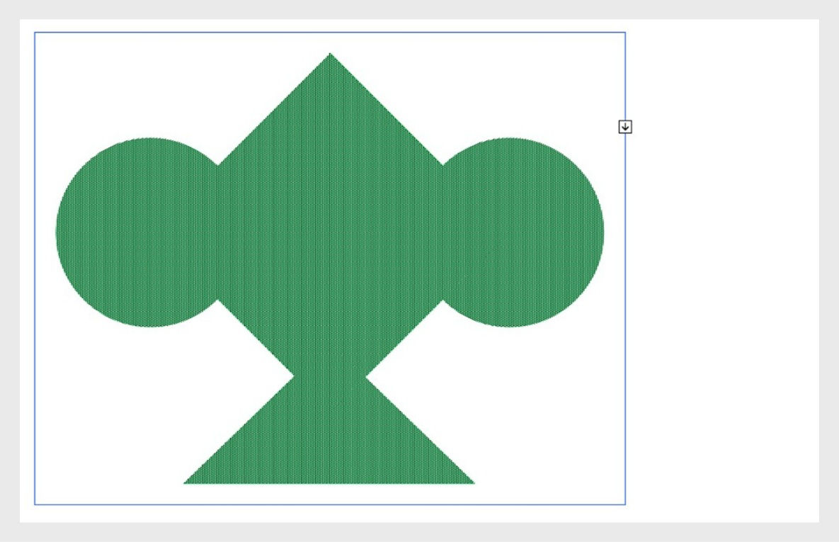 All shapes in a Shaper Group stay editable, even after portions of shapes may have been punched out or merged.