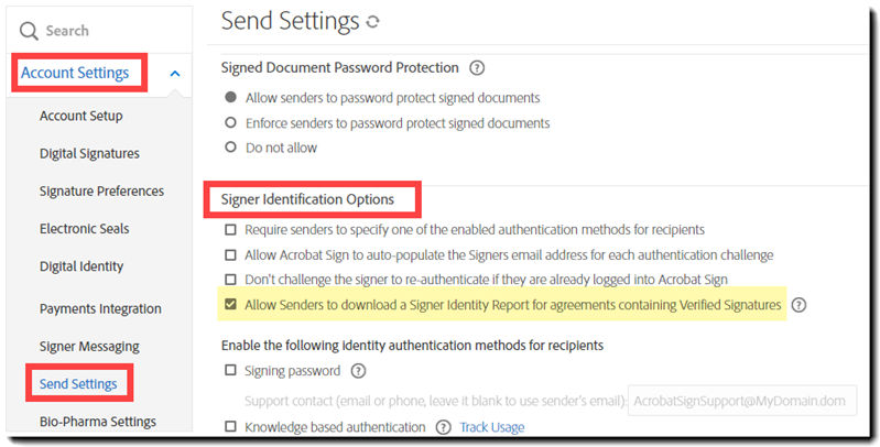 DIG - Signer accessability