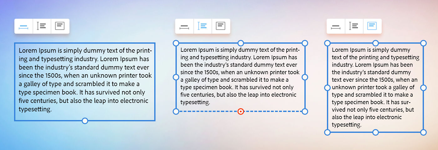 Auto-height text