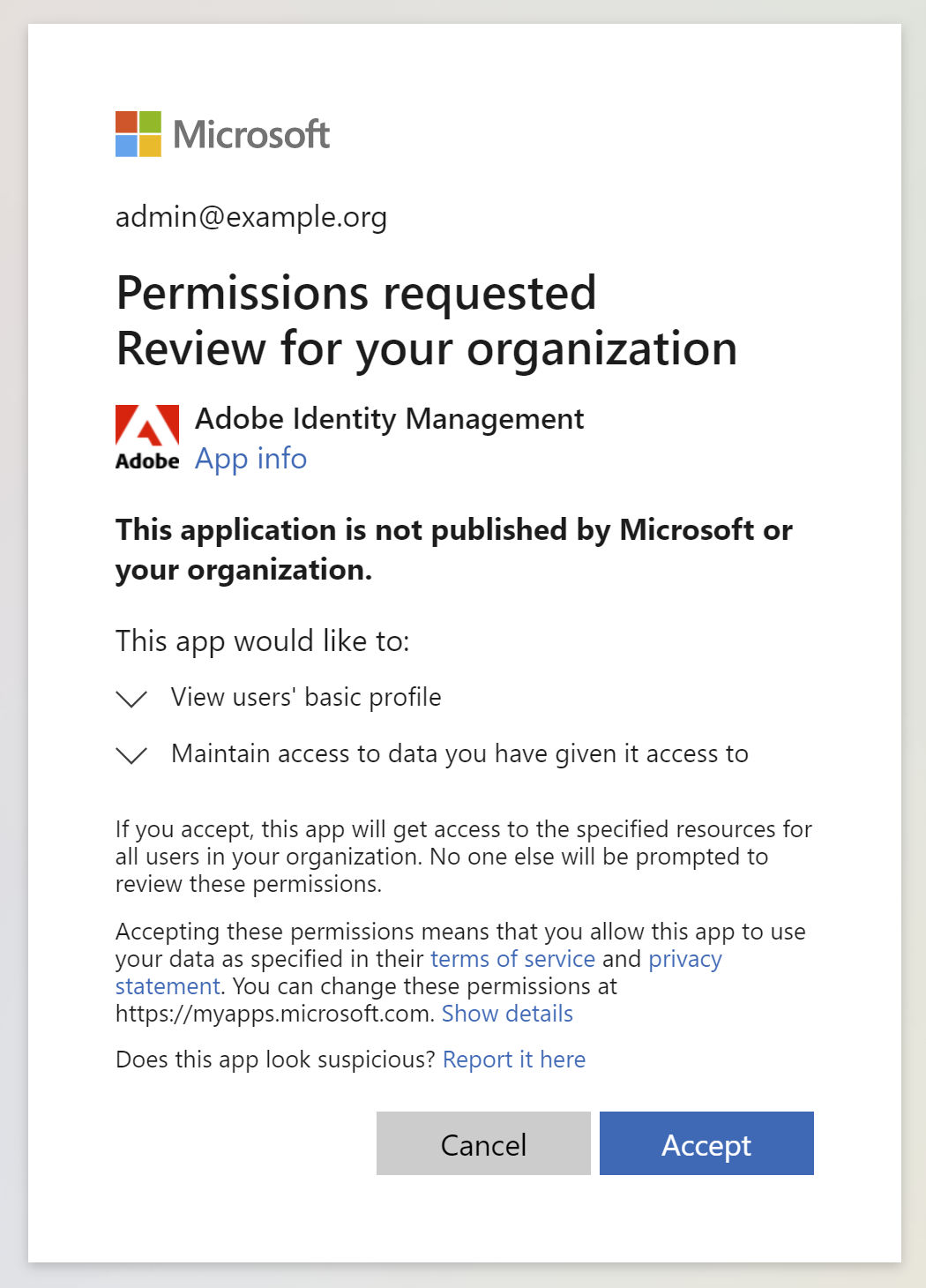 Azure permissions