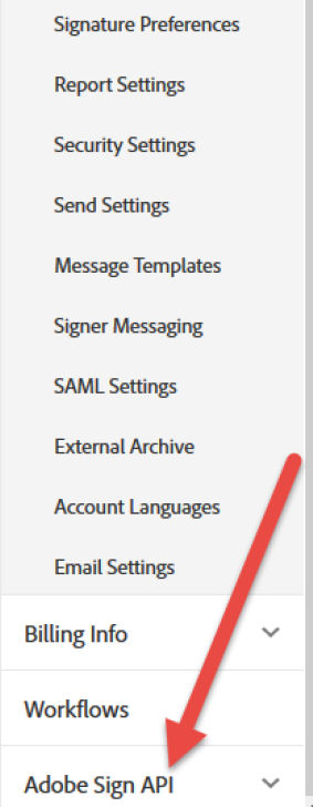 Adobe Sign API