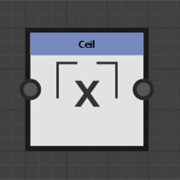 Ceil node icon