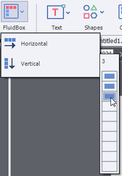 Choose FluidBox layout