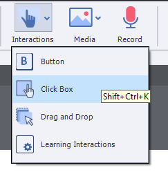 Click box