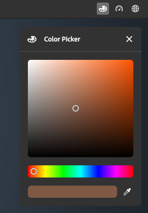 An image of the color picker.