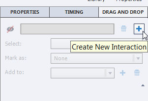 Create new interaction