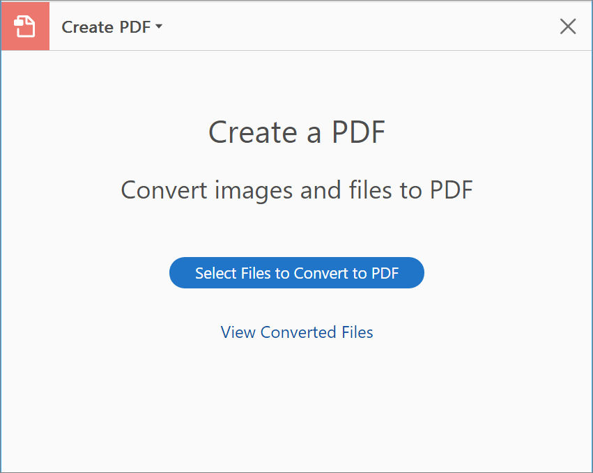 Create PDF from Tools