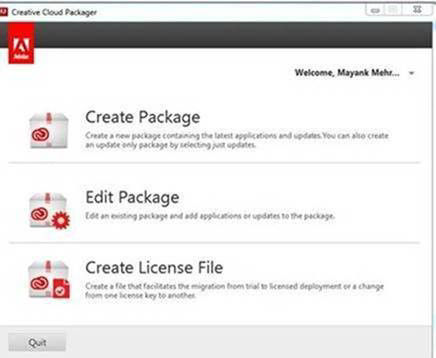 Creative Cloud Packager