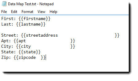 Example Form Fields