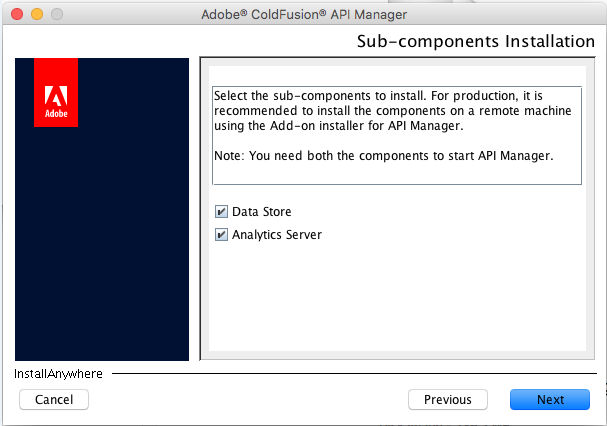 Install sub-components