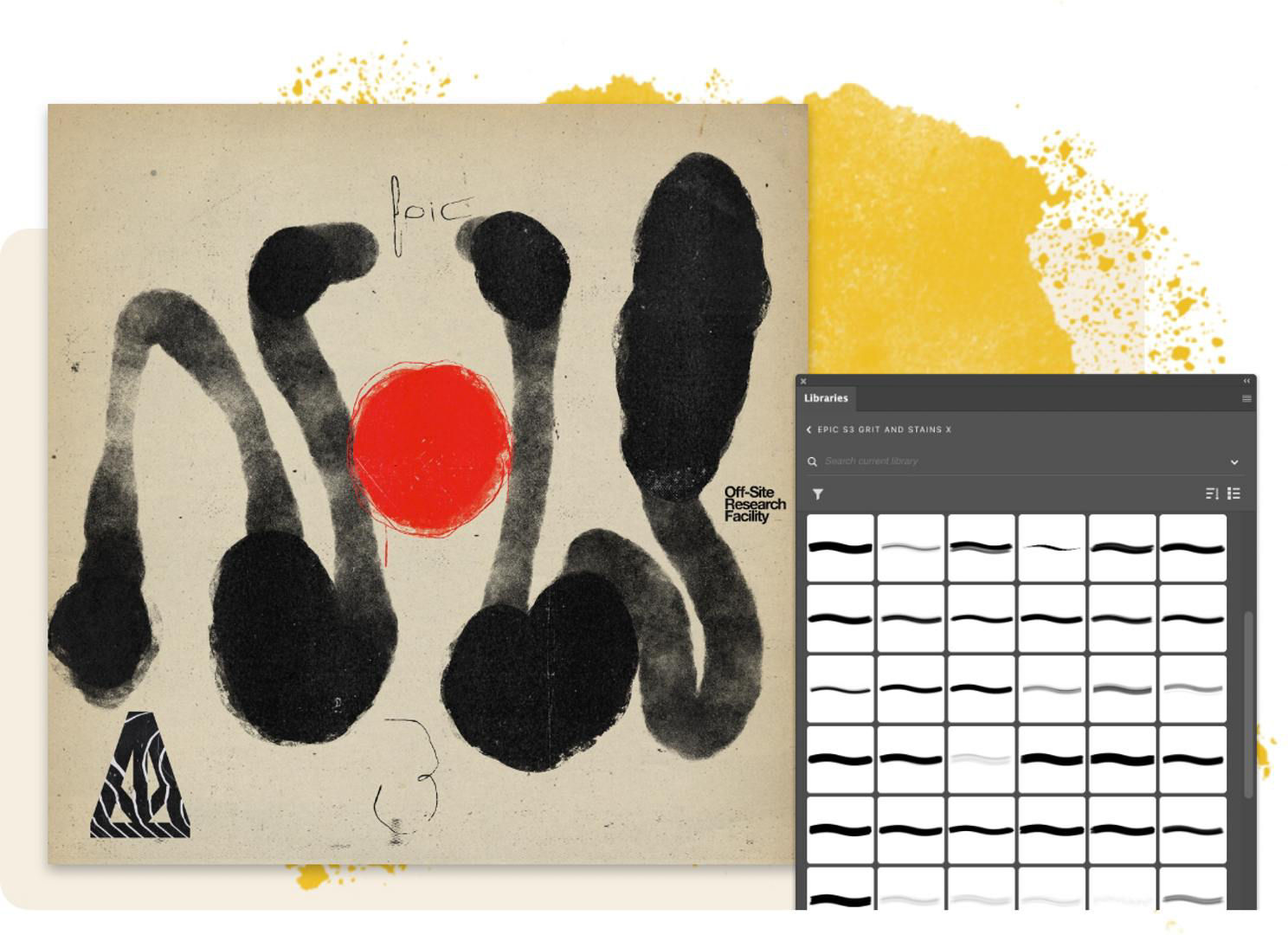 Download 83 free grit brushes from Alejandro Chavetta.