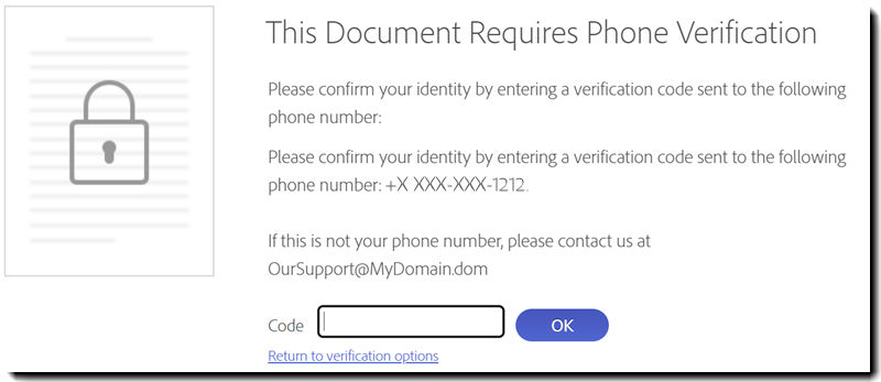 Enter the verification code