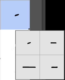 Photoshop: варианты глифа