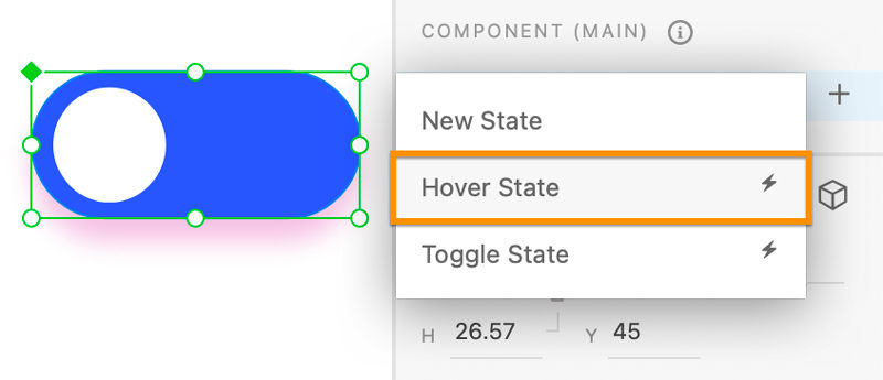 Hover state