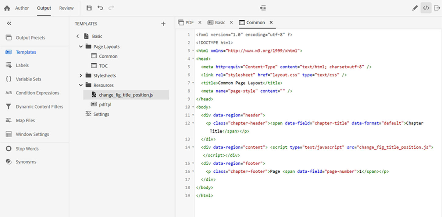 Enabling JSP for styling the PDF