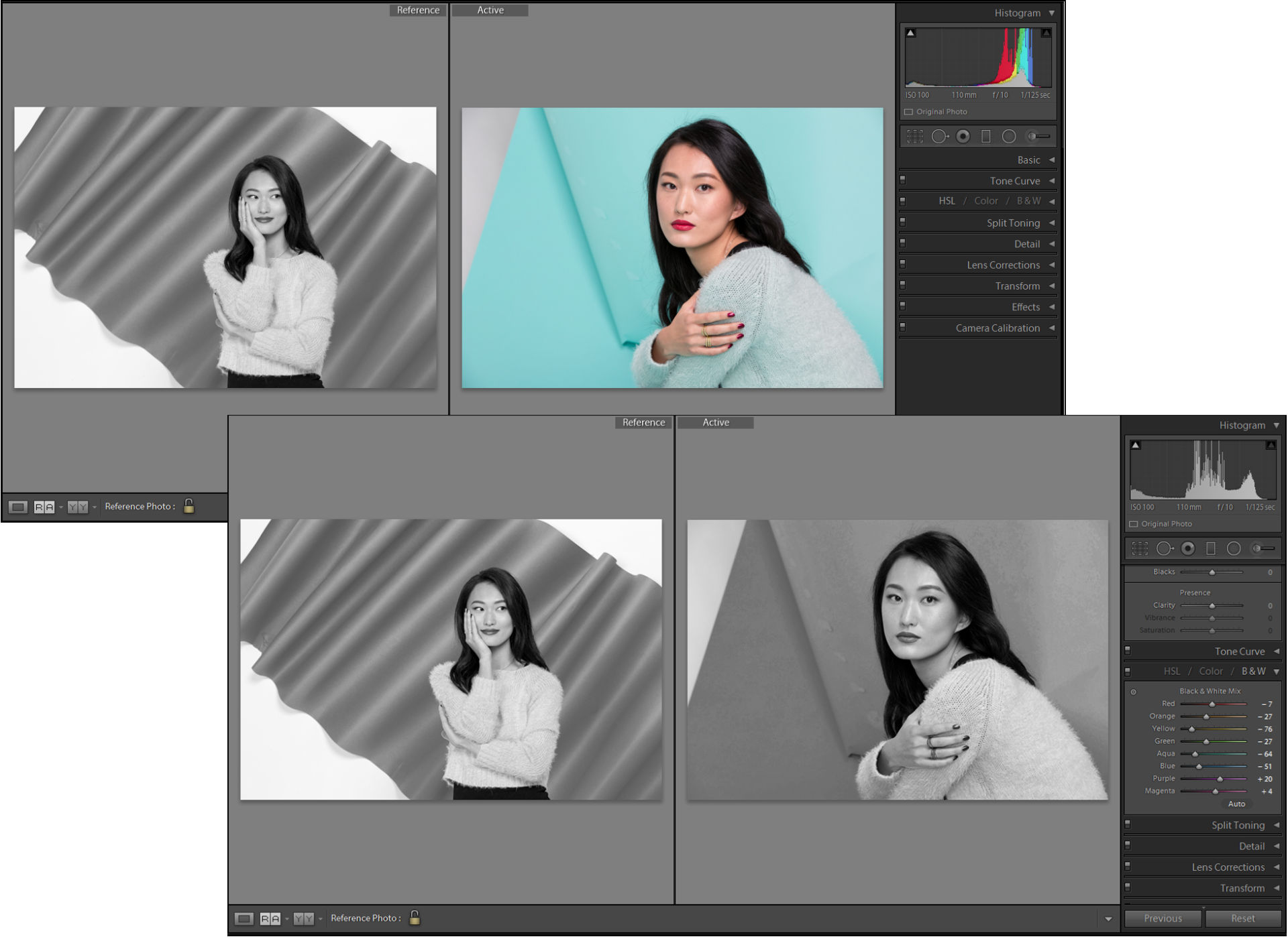 Reference View in Lightroom CC 2015.8