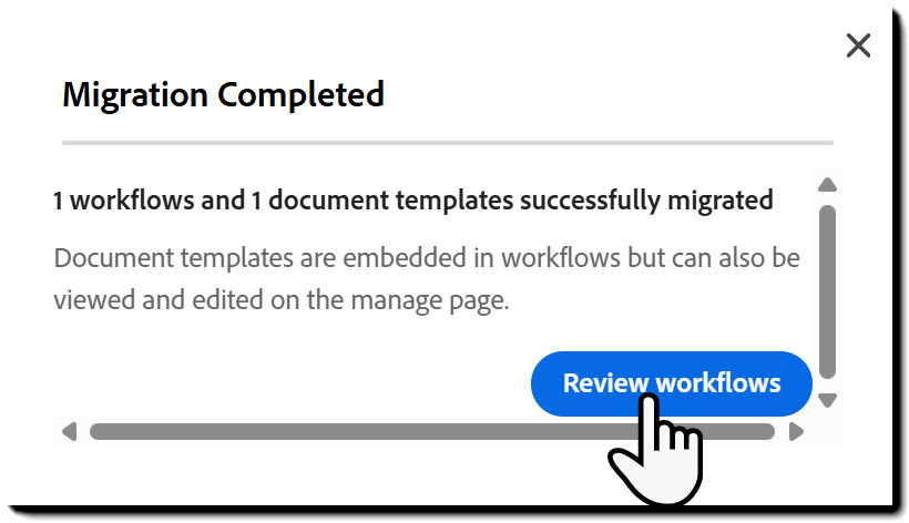 Review workflows
