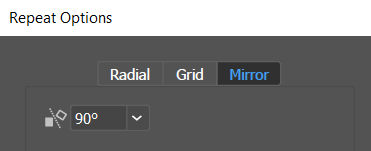 Spiegelwiederholungsoptionen