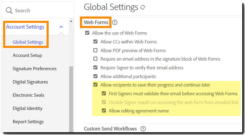 Save the web form controls