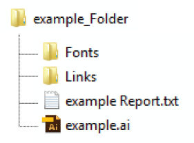 Package folder structure