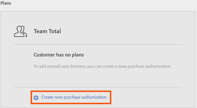 Create Purchase Authorizations