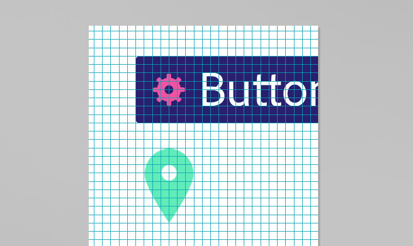 Position sqaure grids
