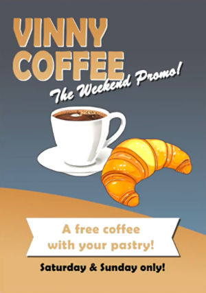 The final poster from the video tutorial
