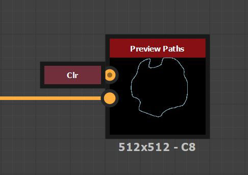 Preview Paths node