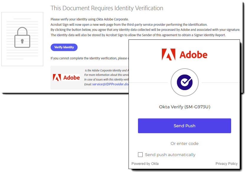 Digitale Authentifizierung der Identität