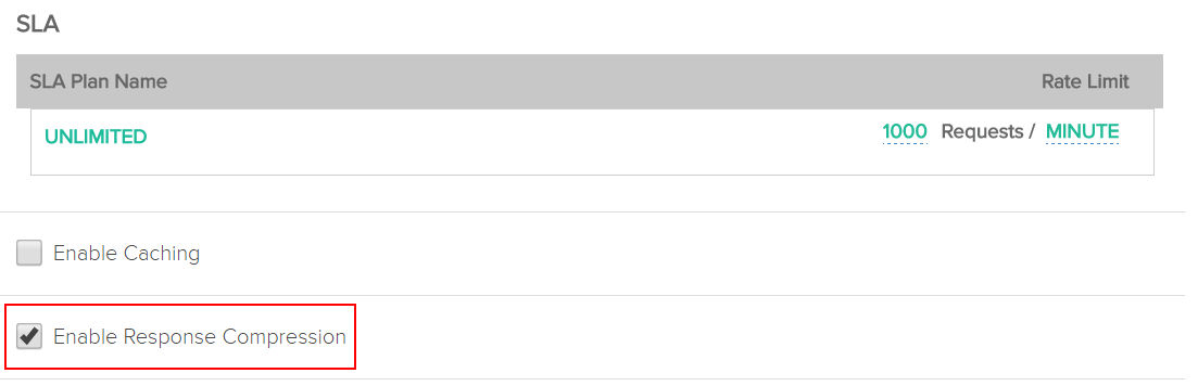 Enable Response Compression