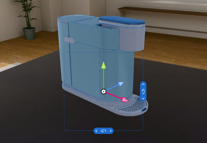 The Desktop gizmo
