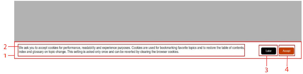 acceptation des cookies