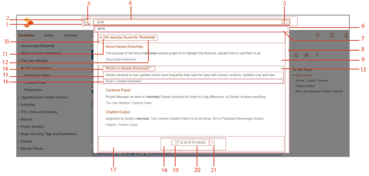 search components