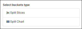 Choose type of pie chart