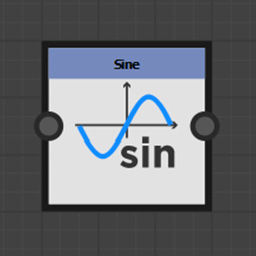 Sine node icon