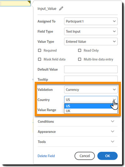 Calculate Field - Source Currency