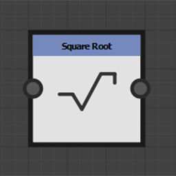 Square Root node icon