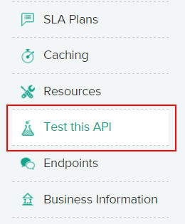 API try out